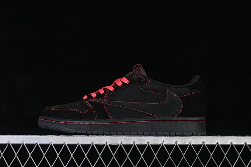 All Categories Air Jordan Jordan Series Basketball Shoes Air Jordan 1 Low High-end Customized Low-top Sneakers Travis Scott